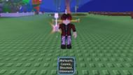 An Orange Tulip with Cosmic and other Mutations (Image via Roblox)